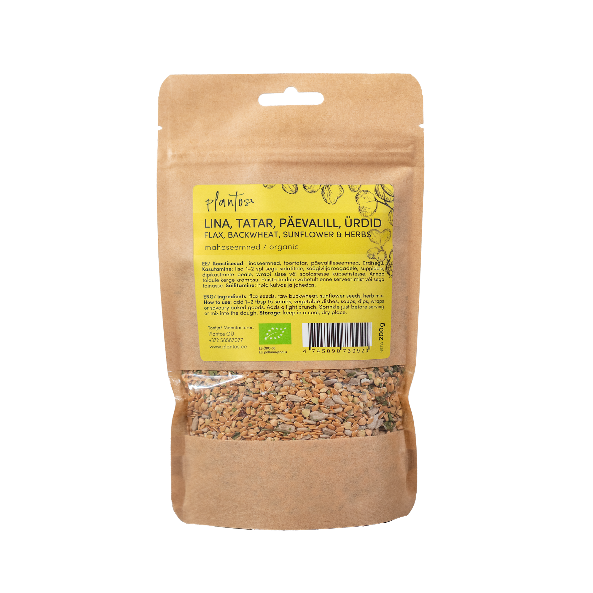 lina, tatar, päevalill, ürdid